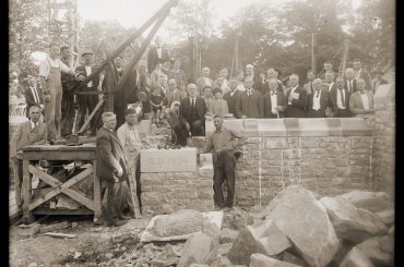 150th 1924 Cornerstone of New Building