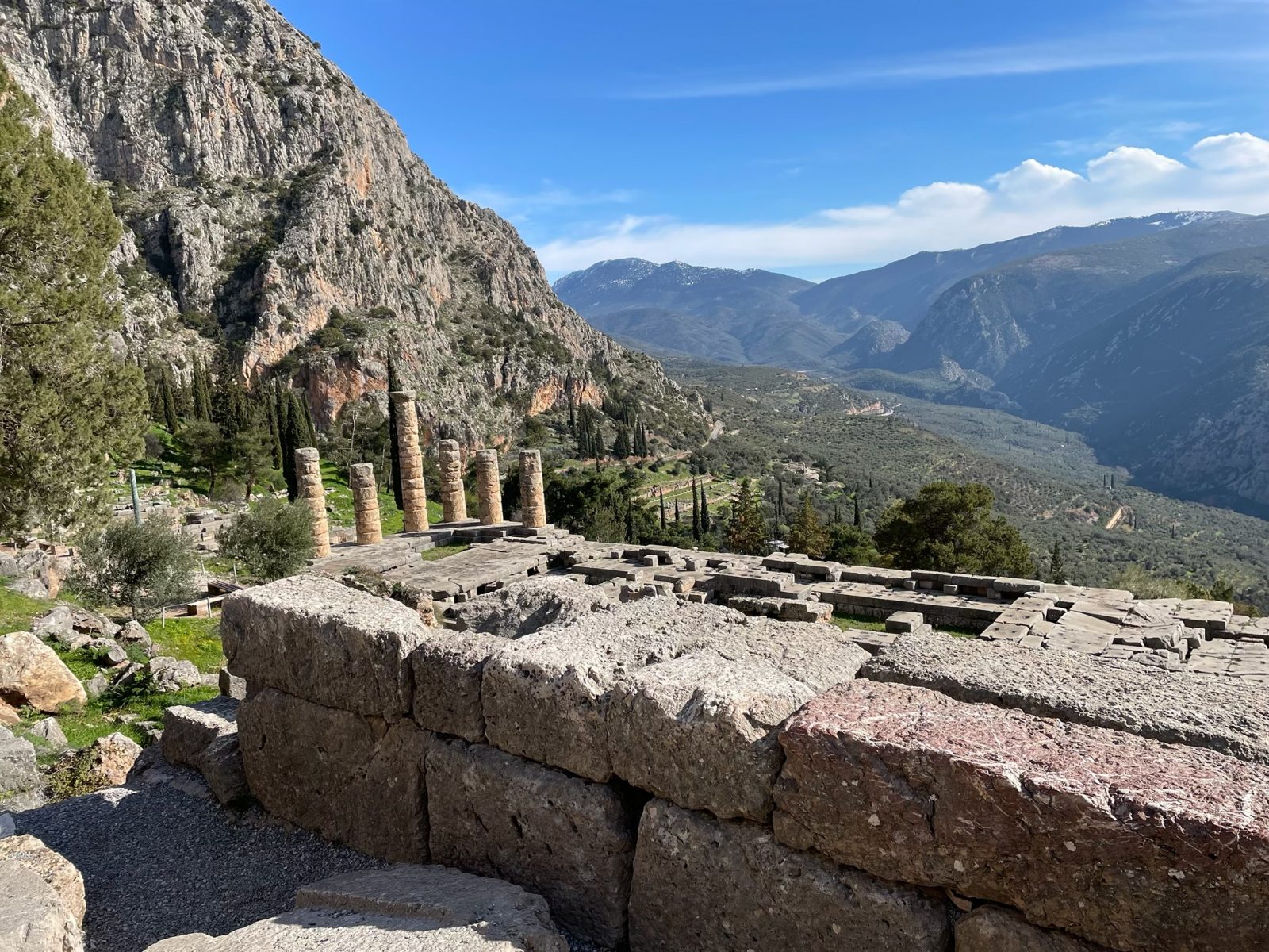 Delphi Temple January 2025