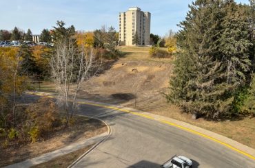 The hill where the thermal storage tank will be built