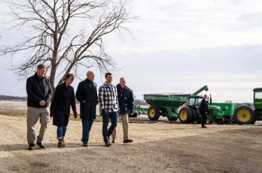 President Joe Biden visits Minnesota farm