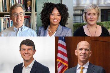 The Buntrock Institute for Freedom and Community's fall speakers include David Siemers '91, Franita Tolson, Lisa Tetrault, John Sides, and Eric Tostrud '87.