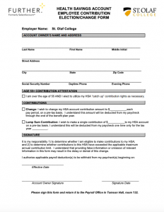 HSA Distribution Worksheet - with HSA Resources