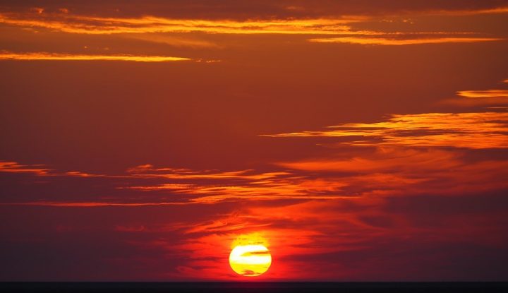 Sunrise over Etosha National Park