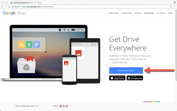 Download Google Drive Desktop Mac