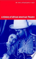 Book cover for A history of African American theatre 