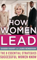 Book cover for How women lead : 8 essential strategies successful women know 