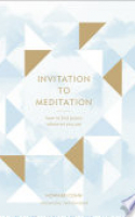 Book cover for Invitation to meditation : how to find peace wherever you are 