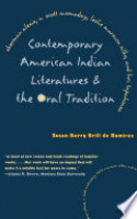 Book cover for Contemporary American Indian literatures & the oral tradition 