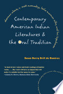 Book cover for Contemporary American Indian literatures & the oral tradition 