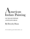 Book cover for American Indian painting of the Southwest and Plains areas.