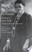 Book cover for Mary McLeod Bethune : building a better world : essays and selected documents 