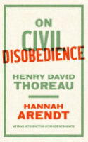 Book cover for On civil disobedience 