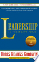 Book cover for Leadership in turbulent times 