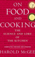 Book cover for On food and cooking : the science and lore of the kitchen 