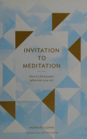 Book cover for Invitation to meditation : how to find peace wherever you are 