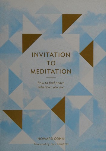 Book cover for Invitation to meditation : how to find peace wherever you are 