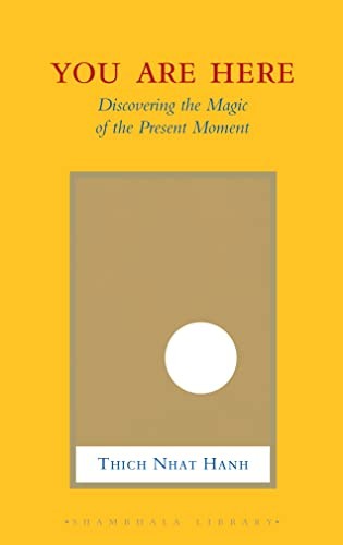 Book cover for You are here : discovering the magic of the present moment 