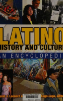Book cover for Latino history and culture : an encyclopedia 