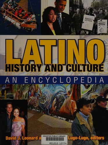 Book cover for Latino history and culture : an encyclopedia 