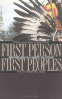 Book cover for First person, first peoples : native American college graduates tell their life stories 