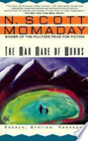 Book cover for The man made of words : essays, stories, passages 
