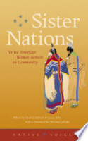 Book cover for Sister nations : Native American women writers on community 
