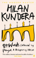 Book cover for 89 words ; followed by, Prague, a disappearing poem 