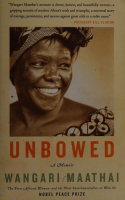 Book cover for Unbowed : a memoir 
