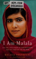 Book cover for I am Malala : the girl who stood up for education and was shot by the Taliban 