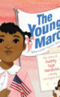 Book cover for The youngest marcher : the story of Audrey Faye Hendricks, a young civil rights activist 