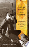 Book cover for Rachel Carson and her sisters : extraordinary women who have shaped America's environment 