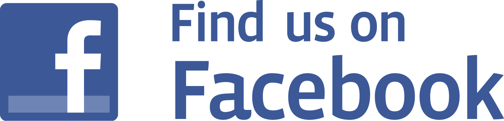 Logo. Large blue square with white F. Blue Text - find us on Facebook. Link goes to St. Olaf TRIO McNair on facebook.