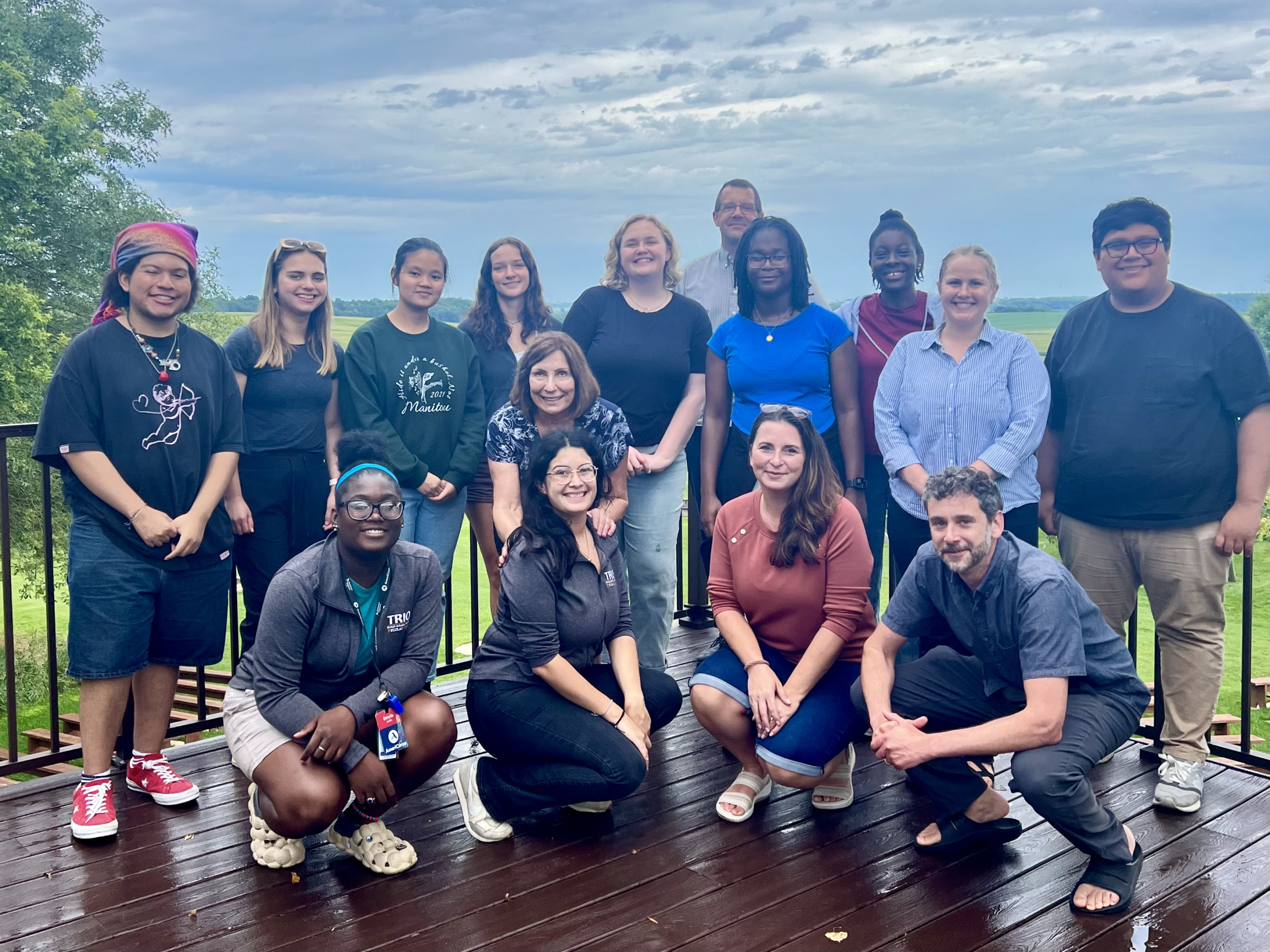 McNair summer research class of 2024 participants and staff