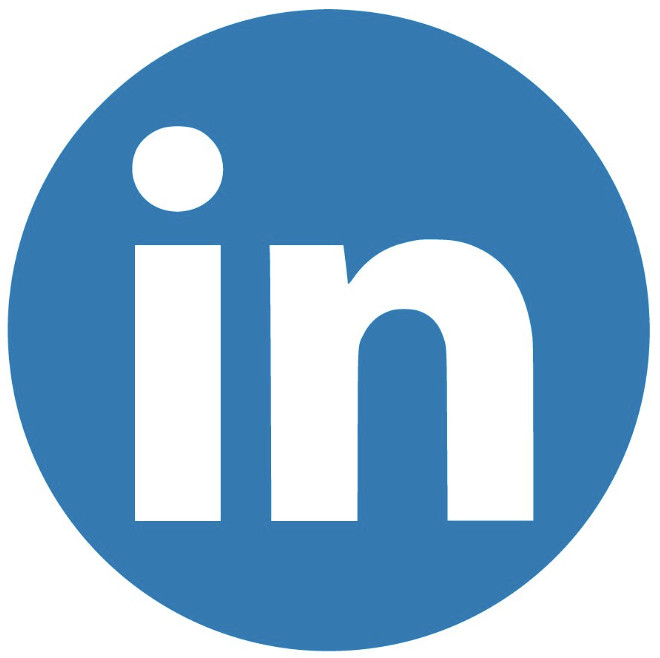 Linkedin icon with link