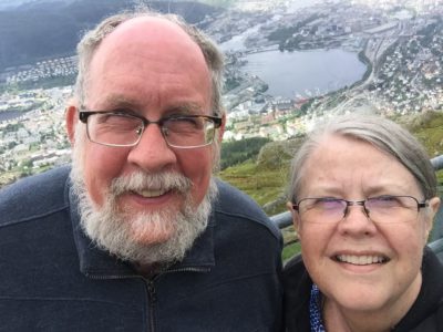 Margaret with her husband, Doug