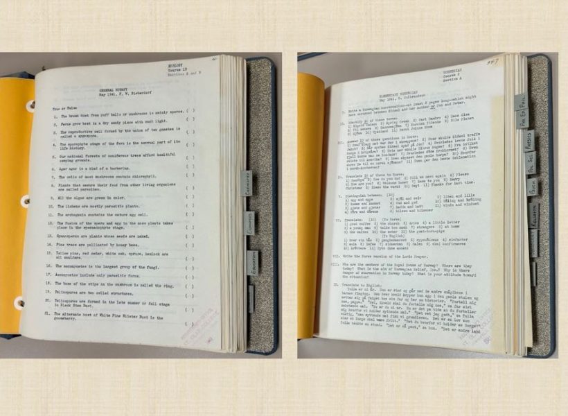 1941 – exams