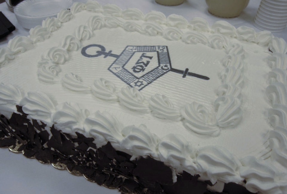 Phi Sigma Tau Cake