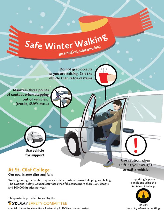 Walking on Snow or Ice – Public Safety