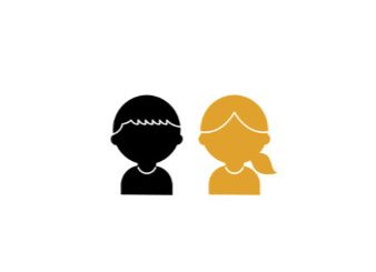 Icon showing two people