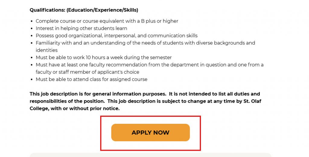 Screenshot showing "Apply Now" button