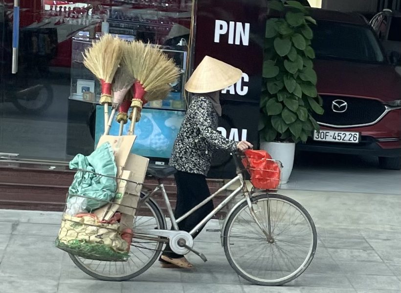Asia Vietnam Store on a Bike