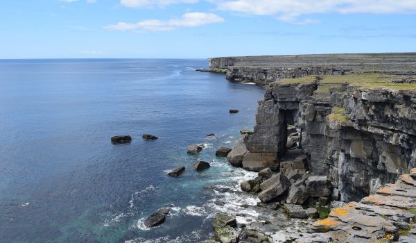 Europe Ireland Aran Islands Inismore Inis Mor Cliffs