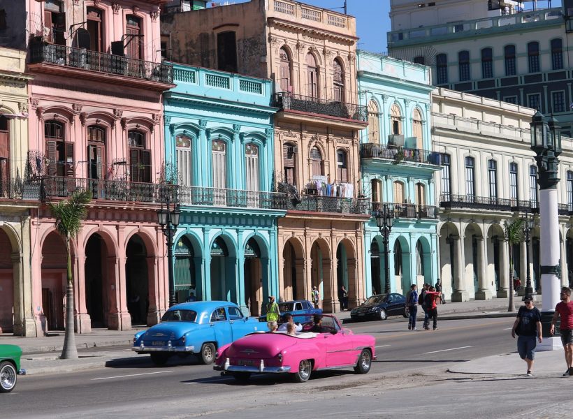 North America Cuba Havana Colorful Architecture