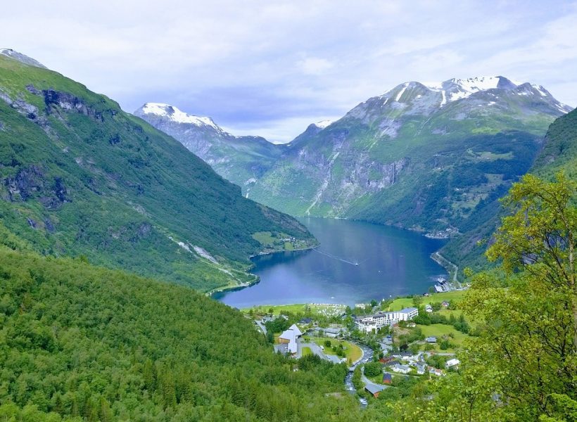Europe Norway Geirangerfjord