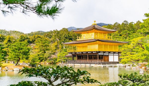 Asia Japan Kyoto Kinkakuji temple