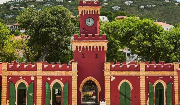 South Central American Caribbean historic building