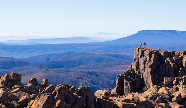 Pacific Oceania Australia Tasmania Cradle Mountain people