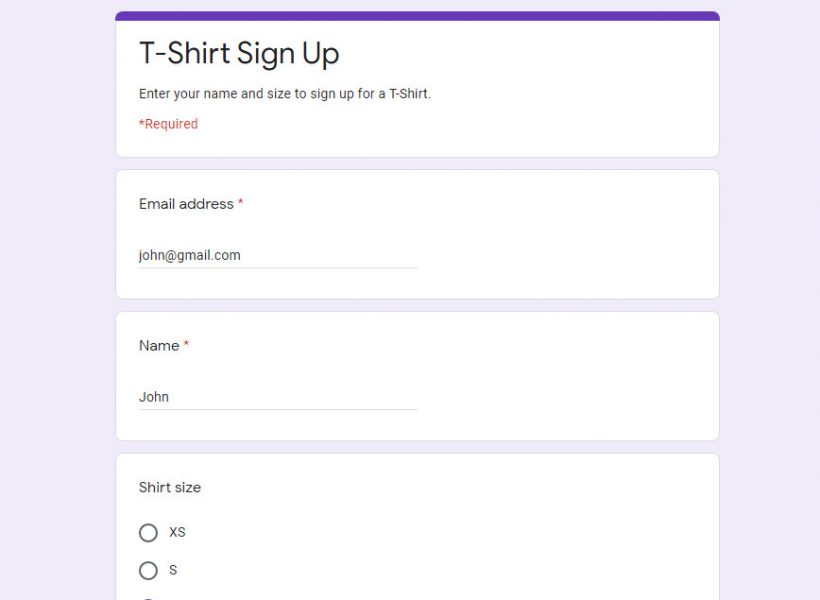 google-forms