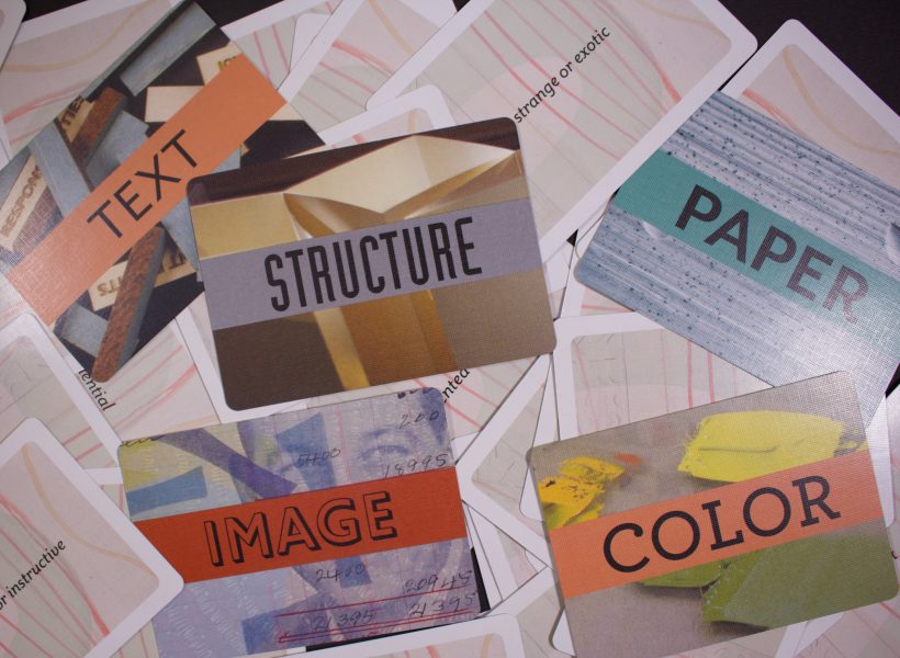 Artist's Book Ideation Cards